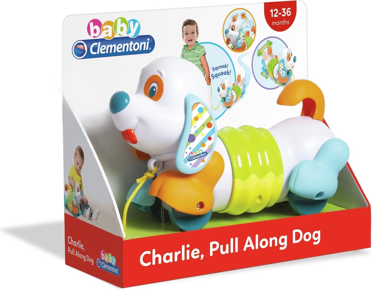 Clementoni Ziehfigur Hund 26 cm