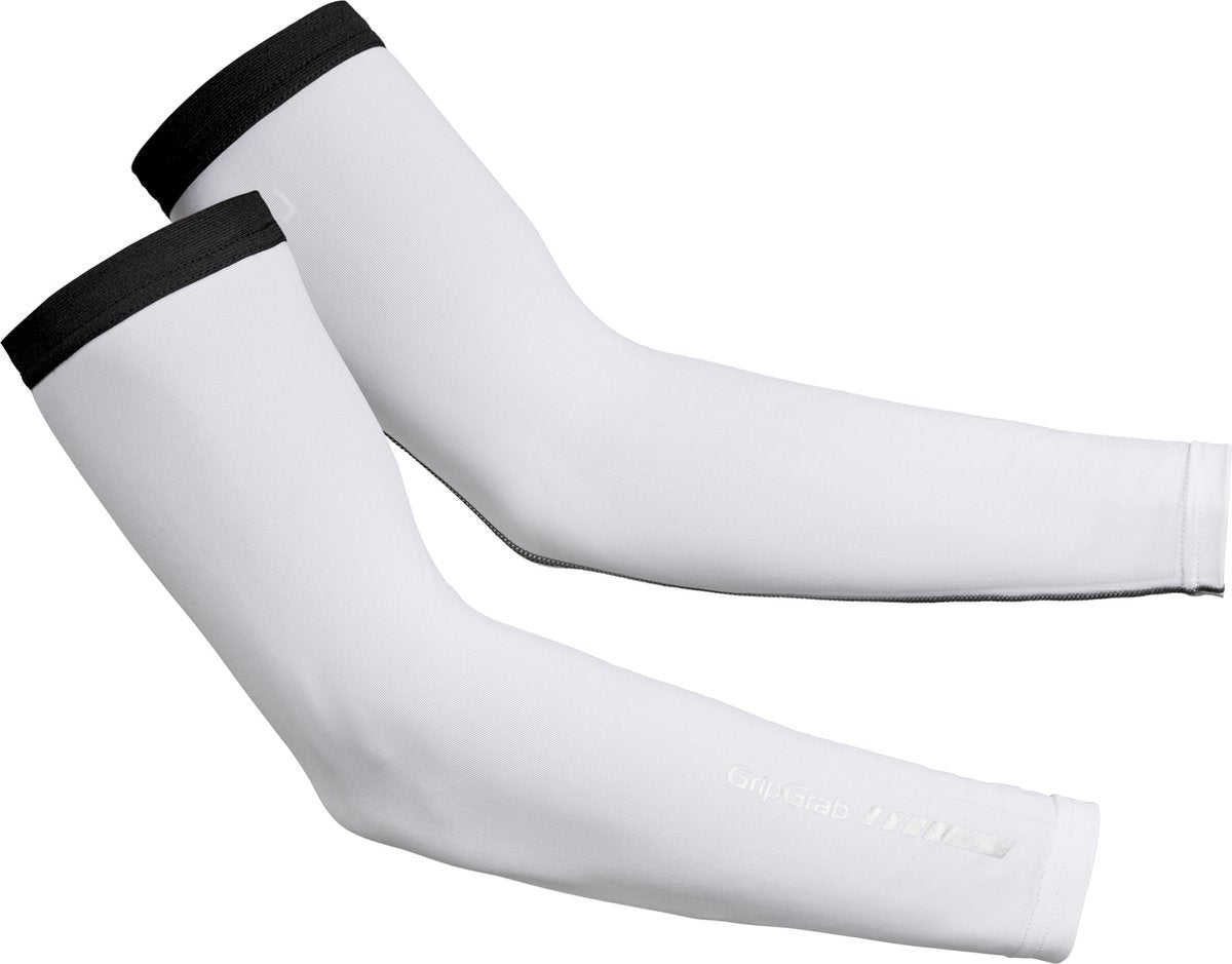 Gripgrab - UPF 50+ UV-Schutz Armstulpen Sommer Fahrrad Armstulpen UV-Schutz - Weiß - Unisex - Größe M