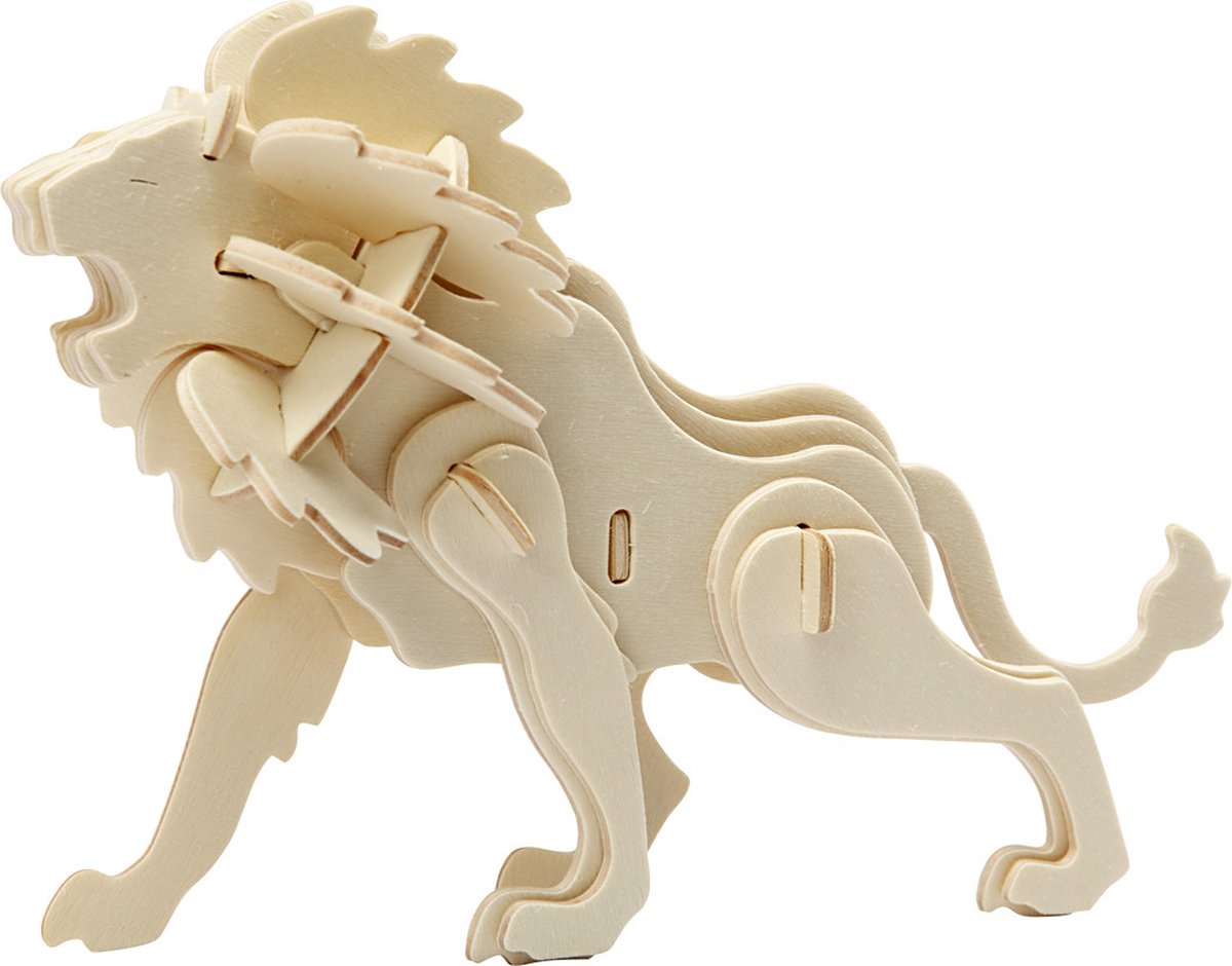 Creativ Company CC Triplex 3D-Puzzle Löwe 18,5x7x7,3 cm