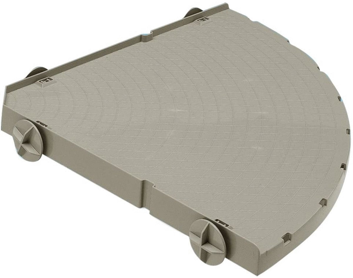 Ferplast Plateau Ratten- und Frettchenkäfig - Tiergehege - 38x38x3 cm grau
