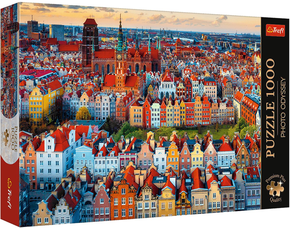 Trefl-Puzzle 1000 Teile – Premium Plus Danziger Ansicht – Puzzle.
