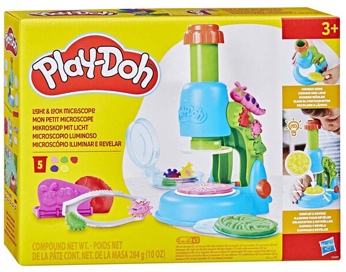 Playdoh Licht- und Optikmikroskop | 2 Stk