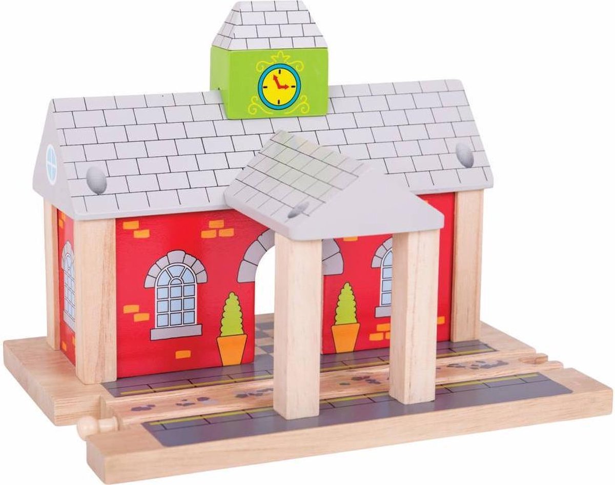 Bigjigs Holzschienen - Bahnhof