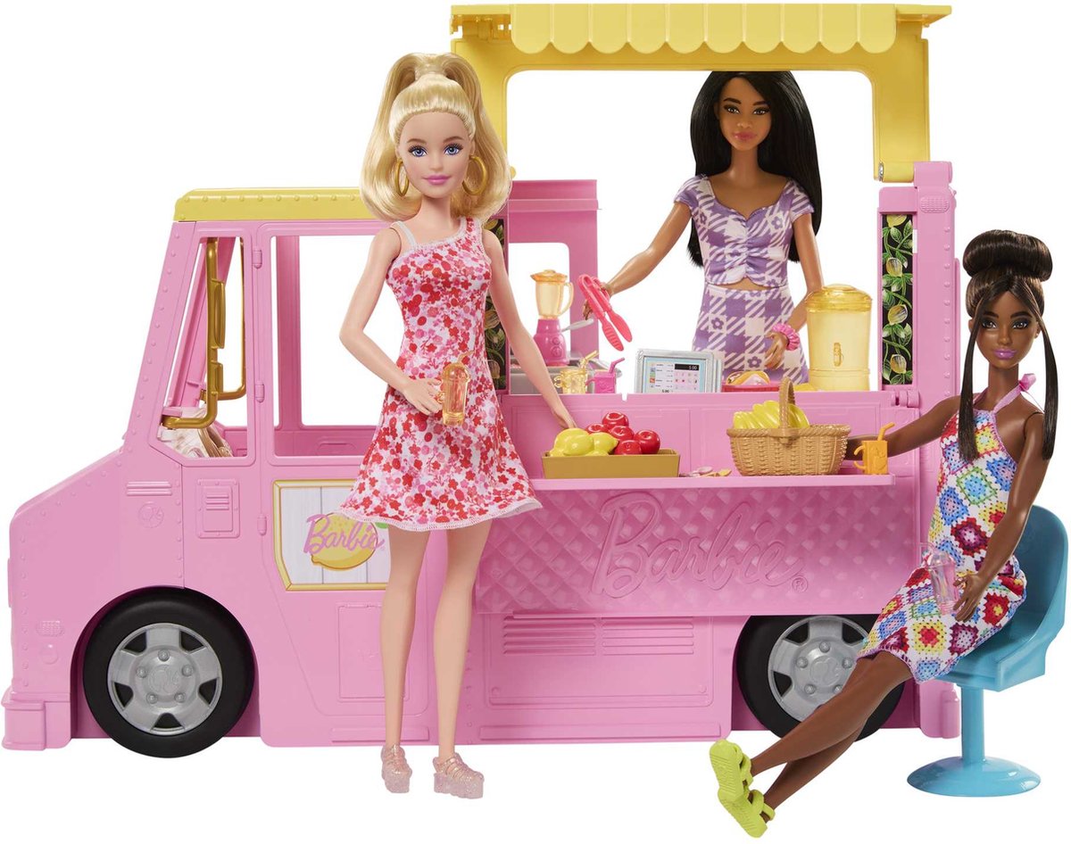 Barbie-Karriere – Limonadenwagen – Auto – Puppentransport