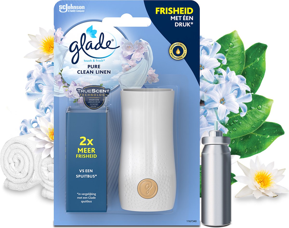 Glade Touch Fresh-Halter aus reinem, sauberem Leinen