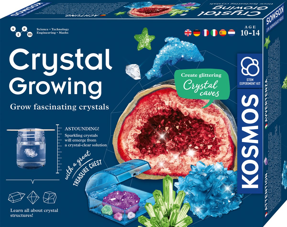 Kosmos-Kristall-Experimente-Set