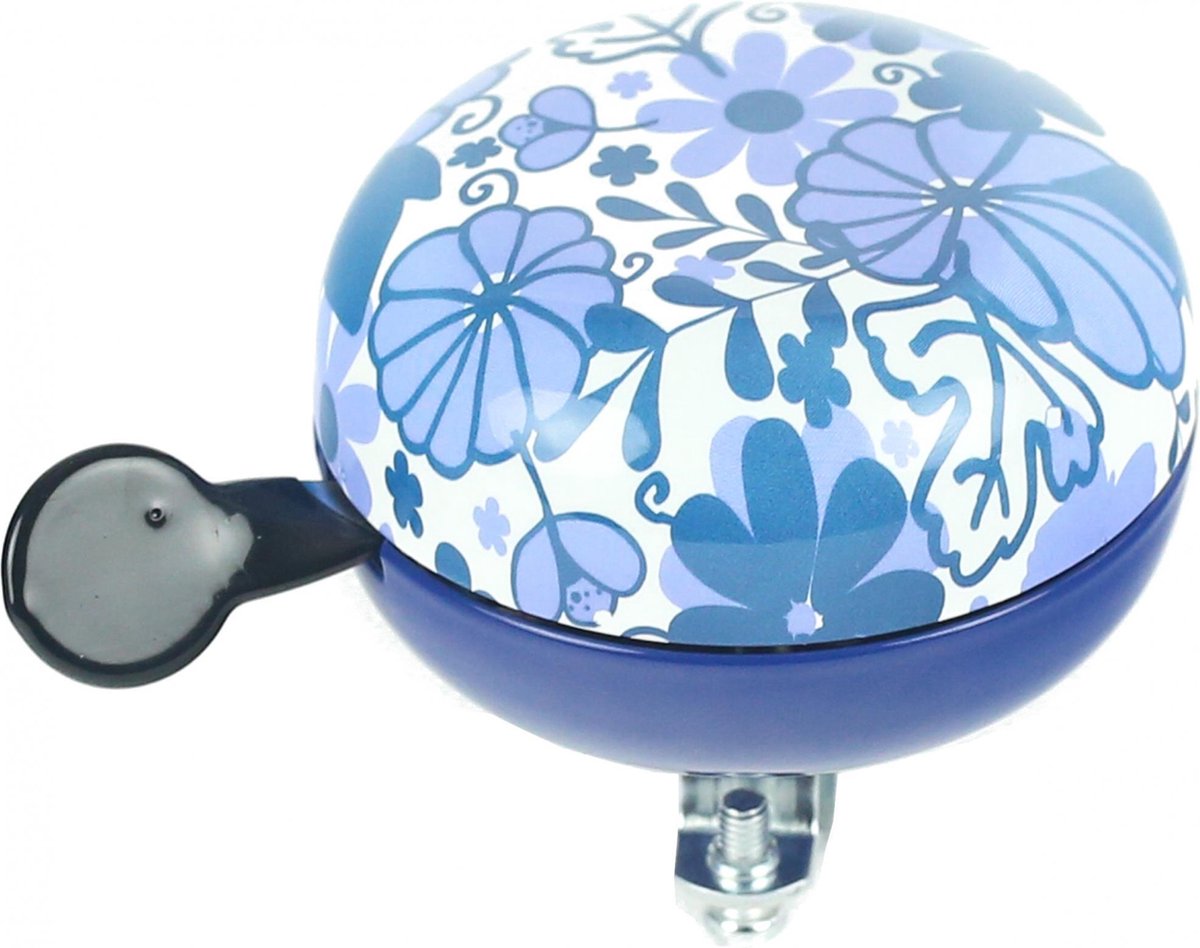 Widk Bel Ding Dong Delft Blue Flower auf der Karte