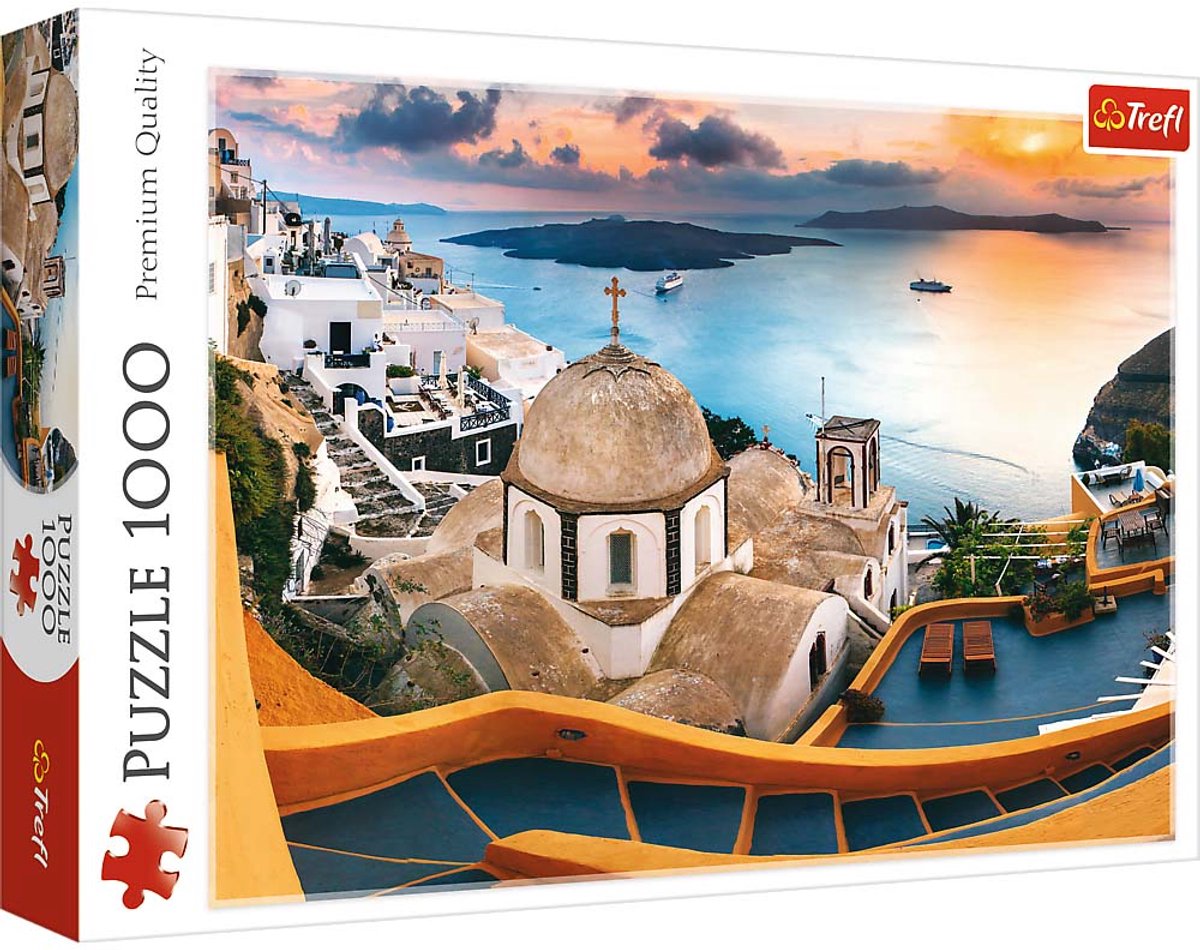 Trefl Santorini-Puzzle – 1000 Teile