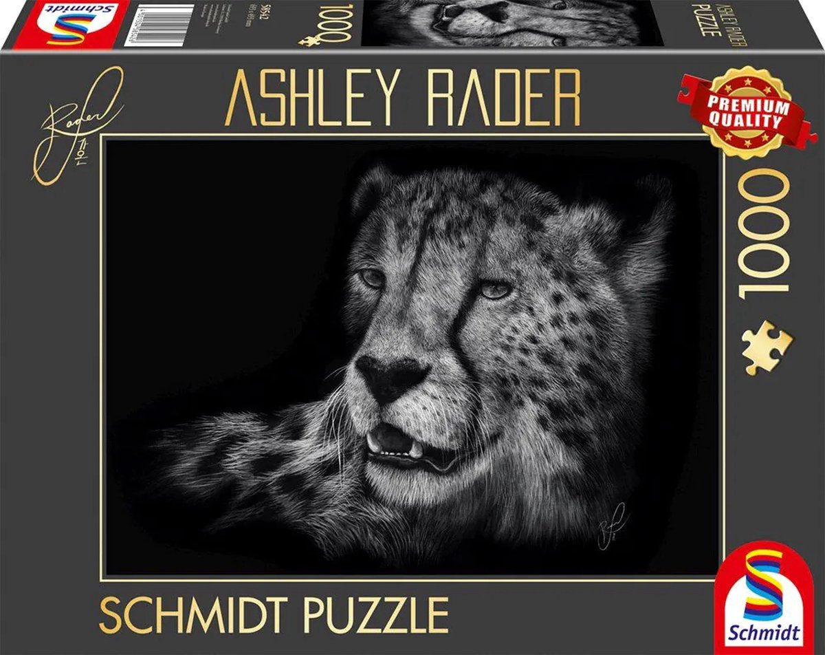 Schmidt Puzzle Gepard 1000 Teile - Puzzle Tierkunst.
