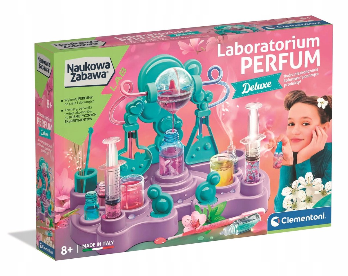 Clementoni Parfümlabor Deluxe – Lernen und Spielen