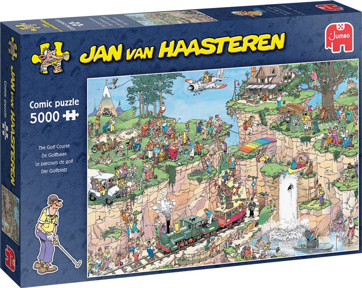 Jan van Haasteren Puzzle - Der Golfplatz - 5000 Teile.
