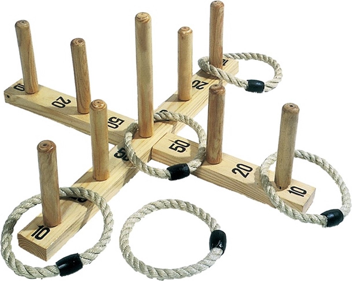 Goki Holz Ringswerp -Spiel
