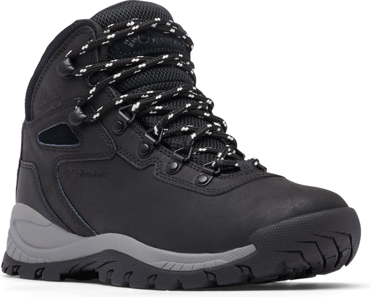 Columbia Newton Ridge Plus Damen-Wanderstiefel – Schwarz, Kreide