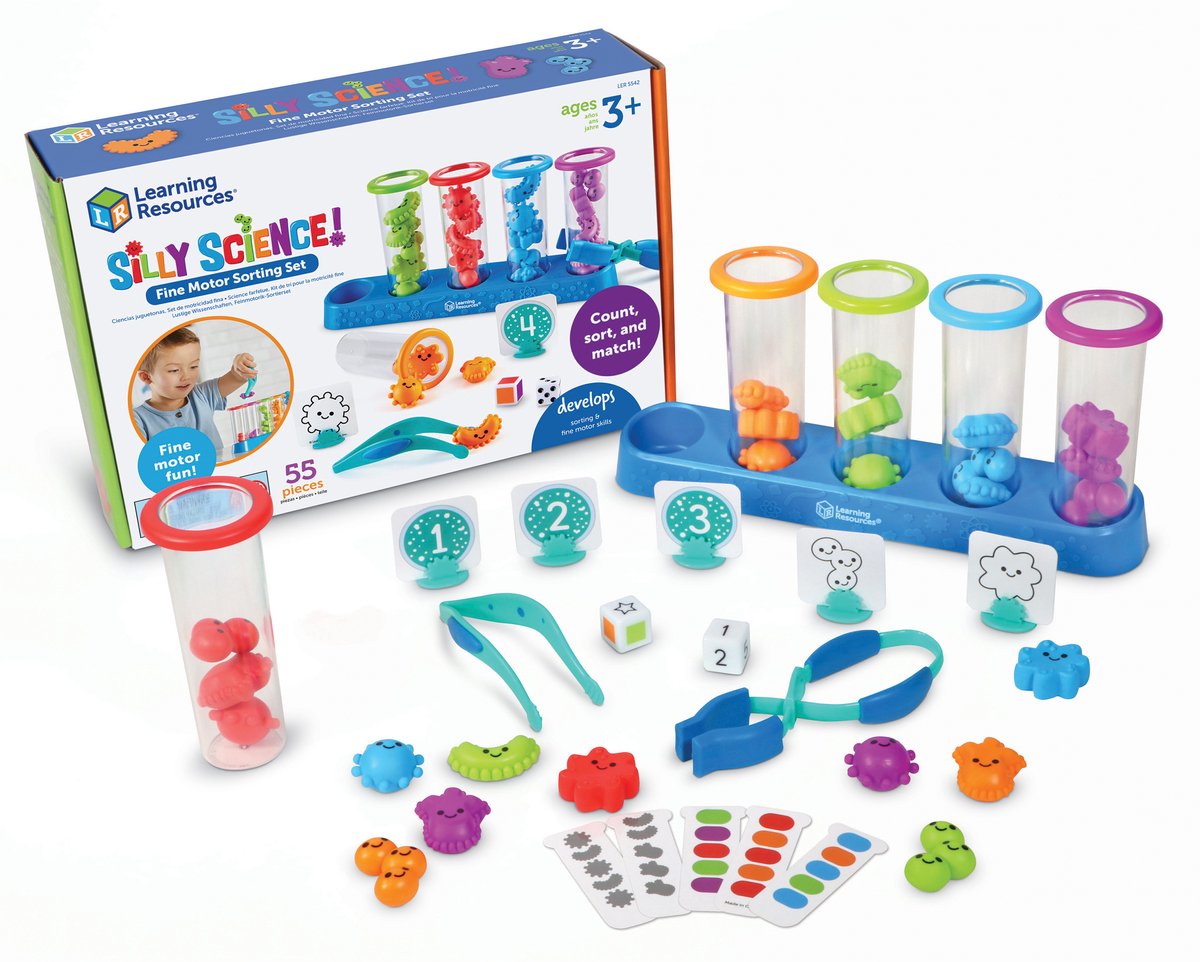 Lernressourcen Silly Science Feinmotorik-Sortierset – 3+