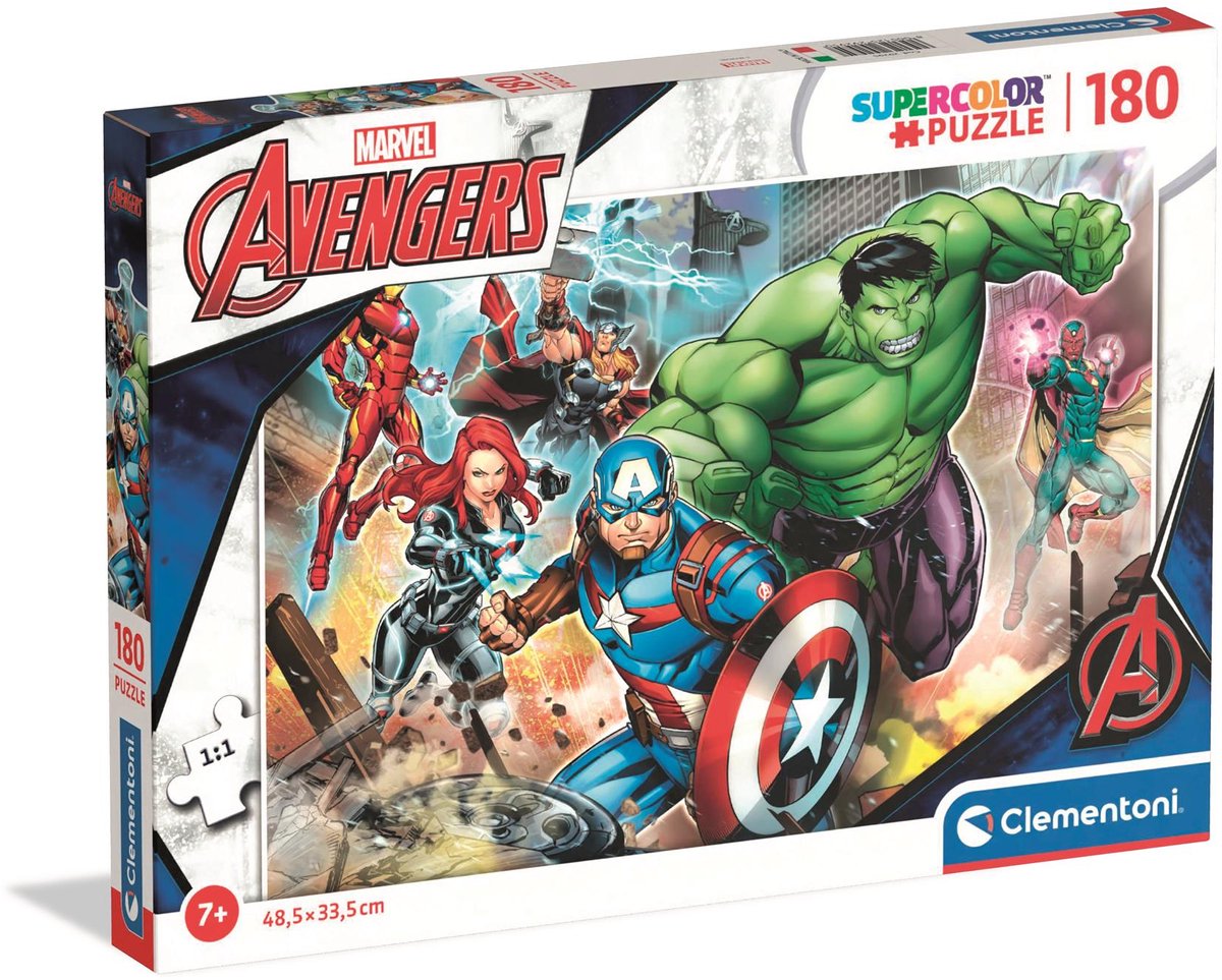 Clementoni Puzzle The Avengers, 180 Teile.