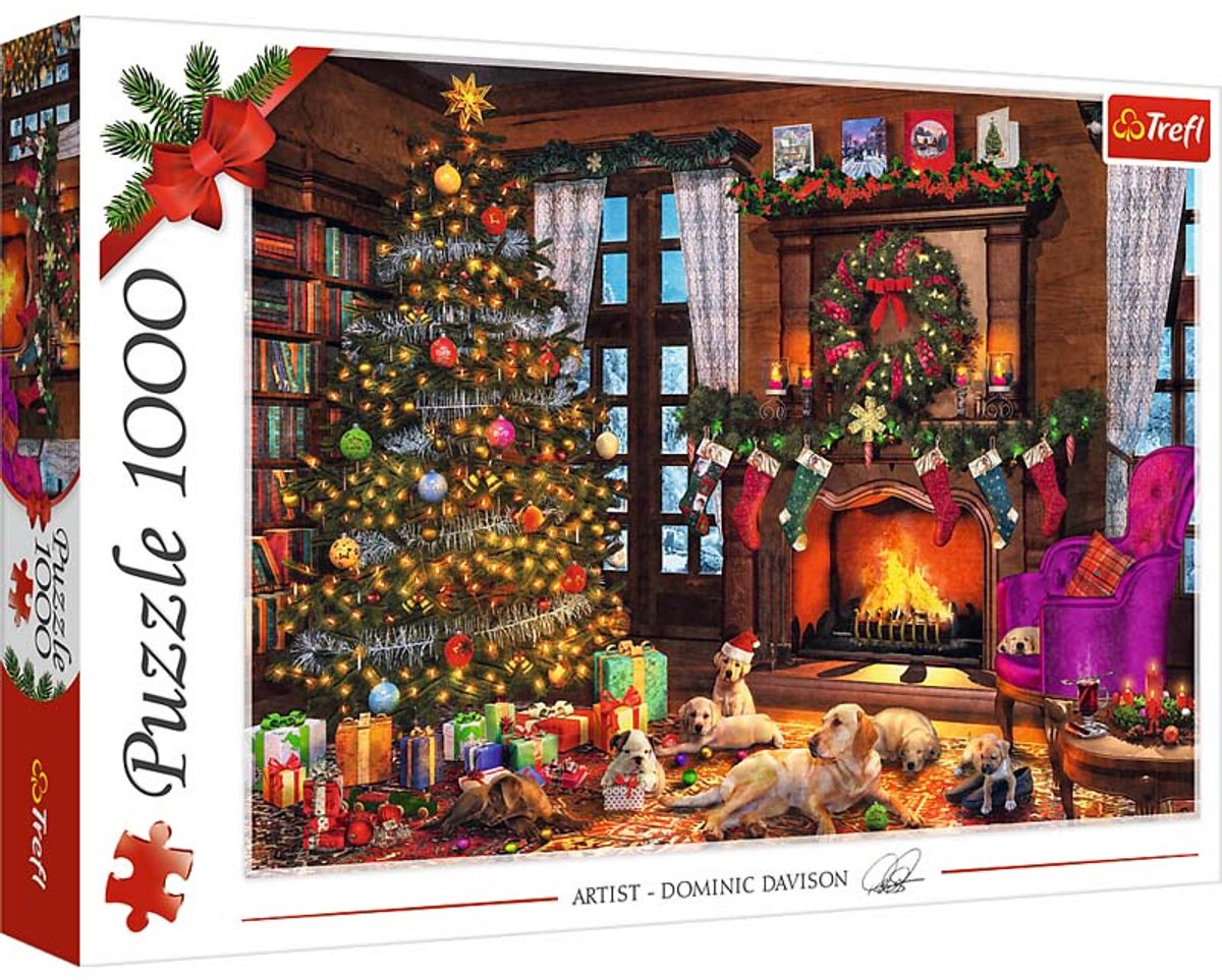 Trefl Puzzle 1000 Teile - Weihnachten - Weihnachten steht vor der Tür - Feiertage.