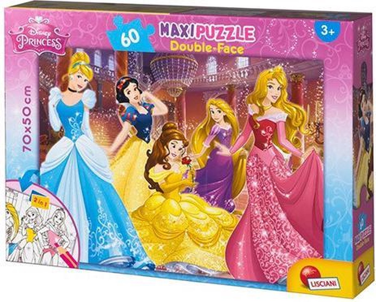 Lisciani Disney Puzzle DF Maxi Floor 60 Prinzessin