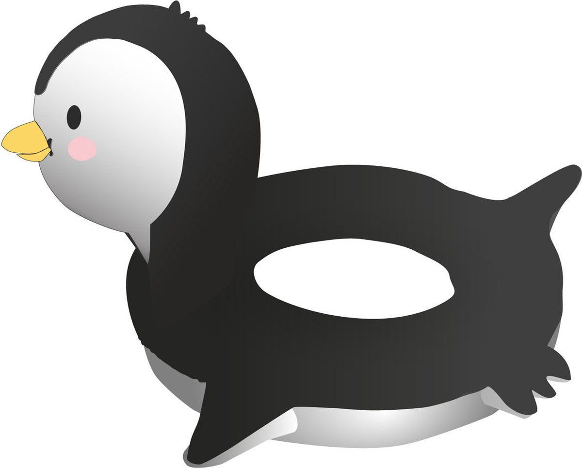 Heless Puppen Schwimmring Pinguin, 35-45 cm