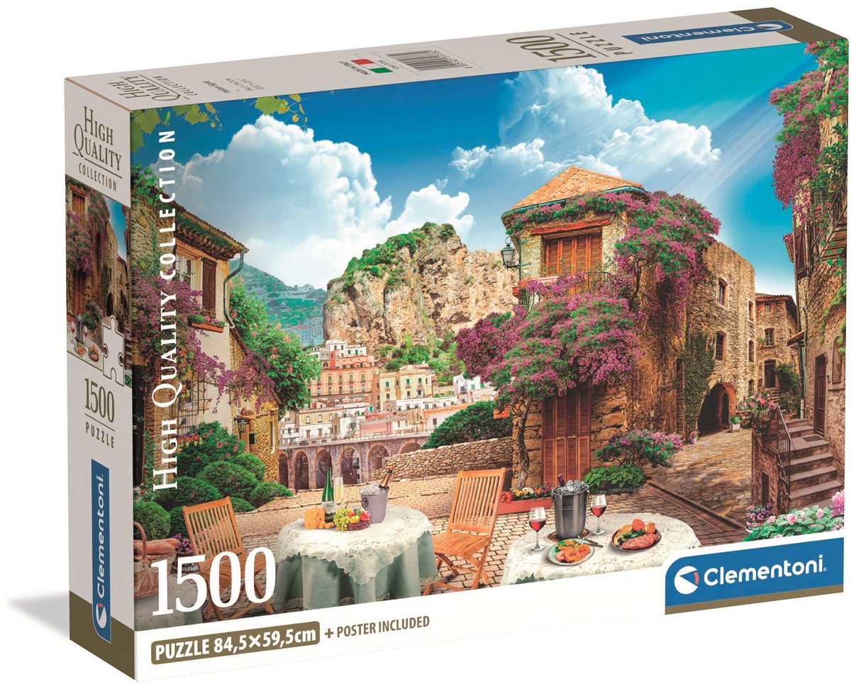 Clementoni Puzzle Italienische Sehenswürdigkeit, 1500 Teile.