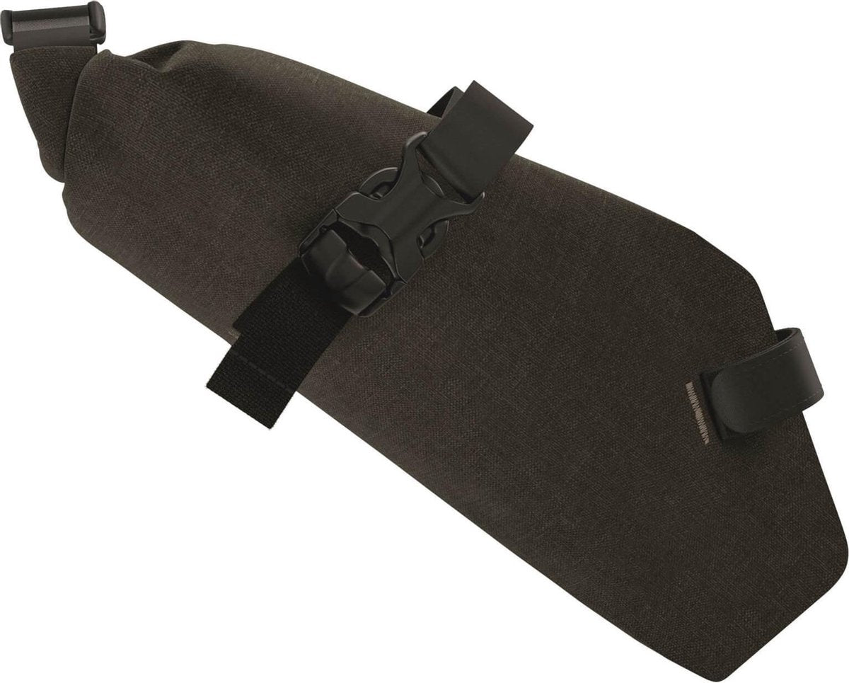 Brooks Scape Sattel-Rolltasche (1 l) – Schlammgrün