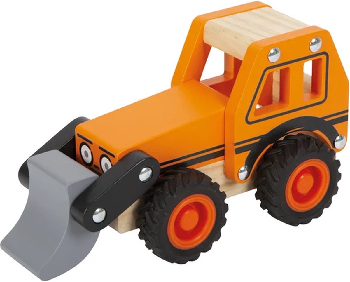 Small Foot - Holzbagger Orange