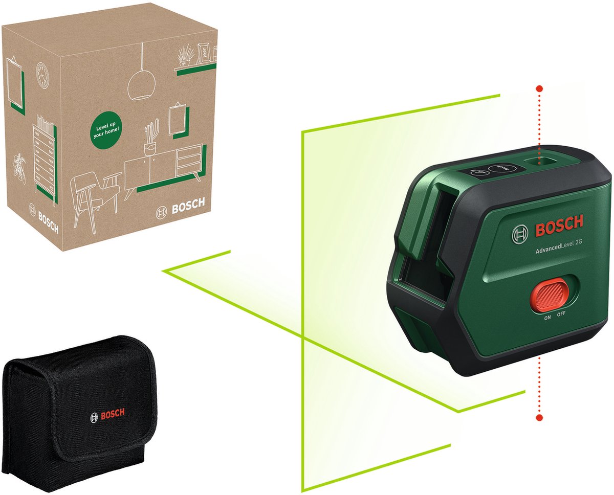 Bosch advancedlevel 2g - kruislijnlaser