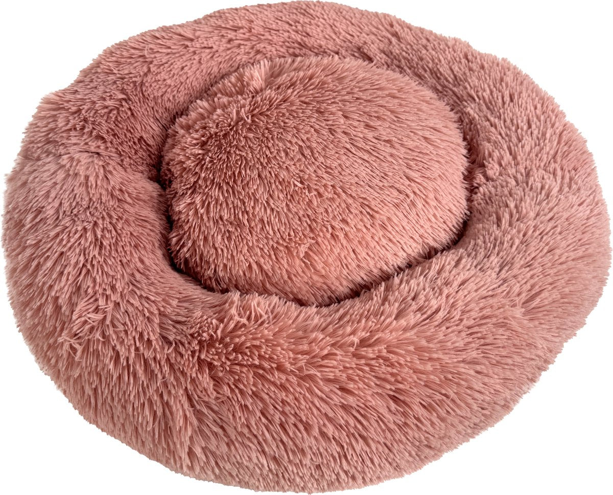 Sazzz Hundebett flauschig altrosa