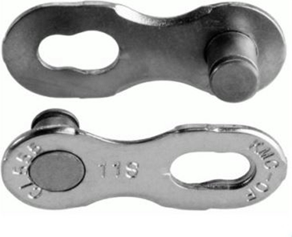 KMC -Fahrradkette fehlende Link 11 NOPT Silber 5,65 mm nicht wiederverwendbar