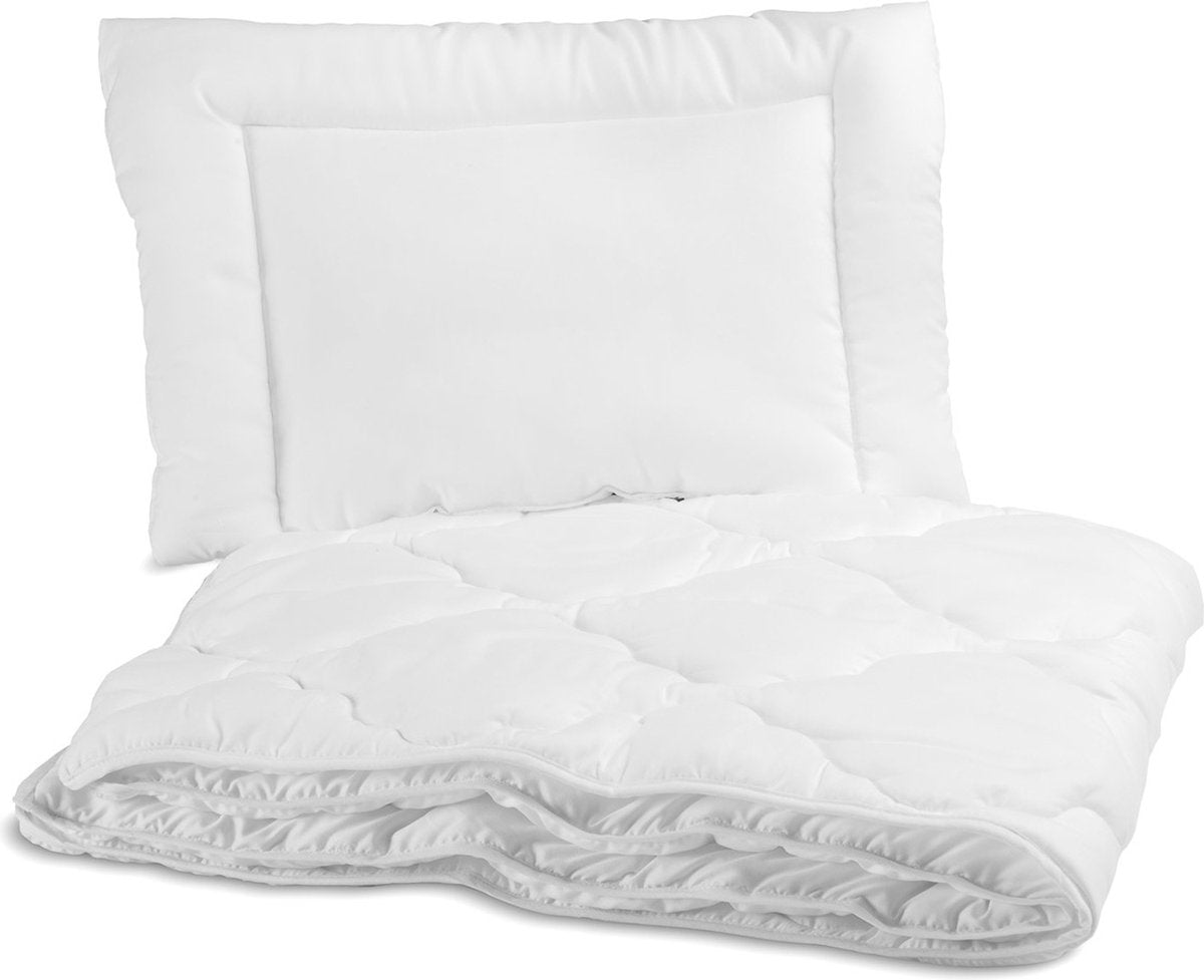 Markenlos Sans Marque 1680621 Deluxe-Serie – Bettwäsche-Set – 135 x 100 cm – 60 x 40 cm – antiallergisch – atmungsaktiv