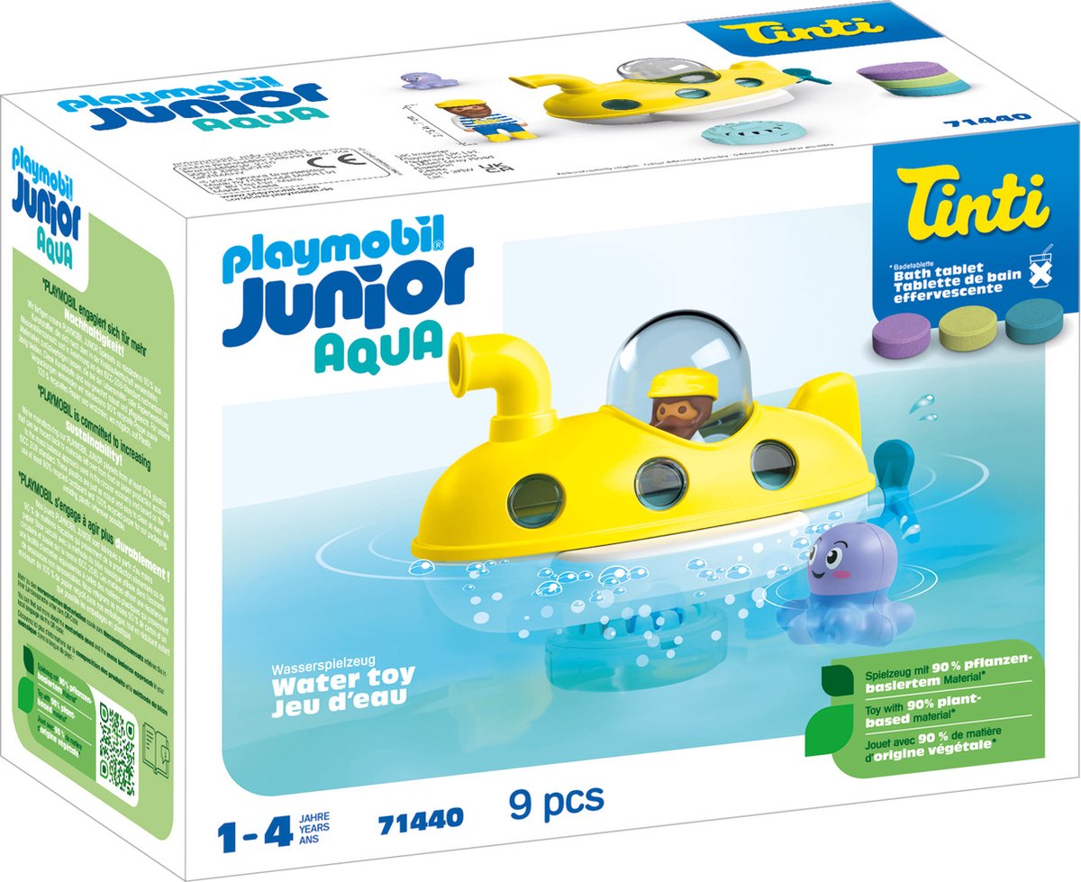Playmobil Junior Tinti Buntes U-Boot – 71440