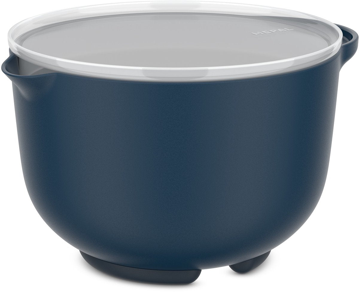 Mepal Rührschüssel mit Deckel – Chef It – Marineblau – 1500 ml