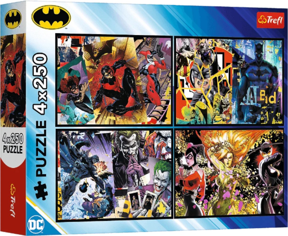 Trefl Batman-Puzzle – 250 Teile – ab 7 Jahren
