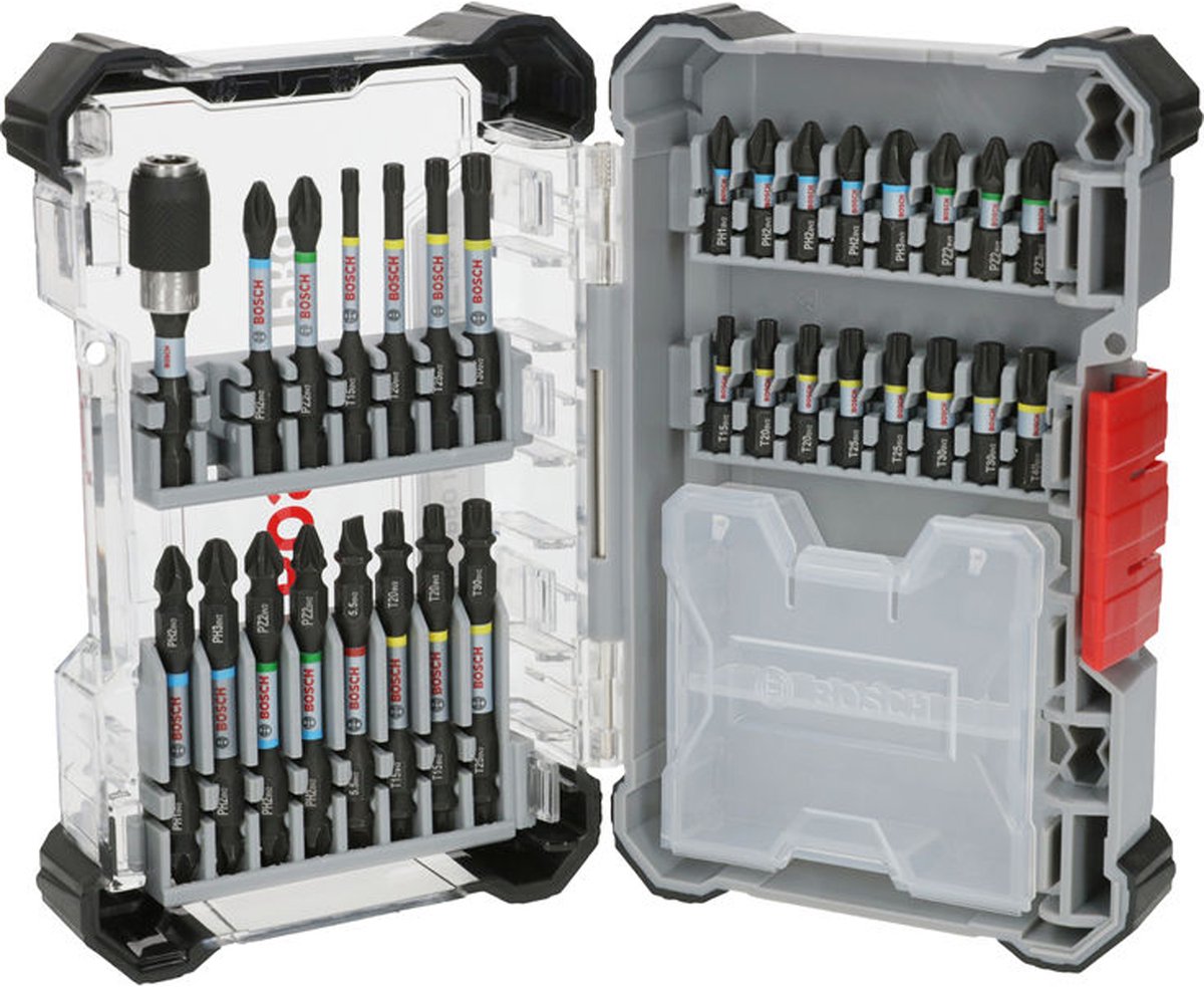 Bosch Professional Pro Schlagschrauber-Bit-Set 31-teilig – 2608521u72