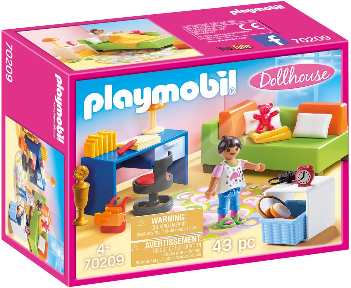 Playmobil Puppenhaus Kinderzimmer mit Schlafsofa – 70209