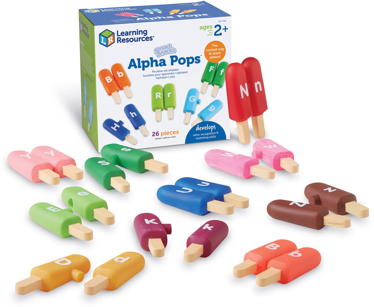 Lernressourcen Smart Snacks® Alpha Pops™ – 2+
