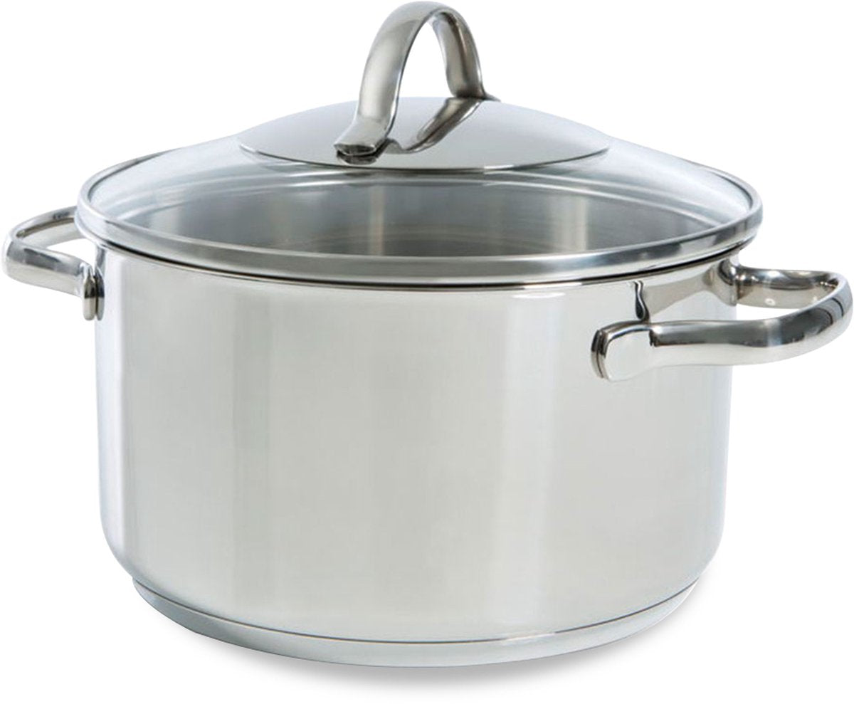 BK Essentials Suppentopf 24 cm – 6 l – Edelstahl – PFAS-frei
