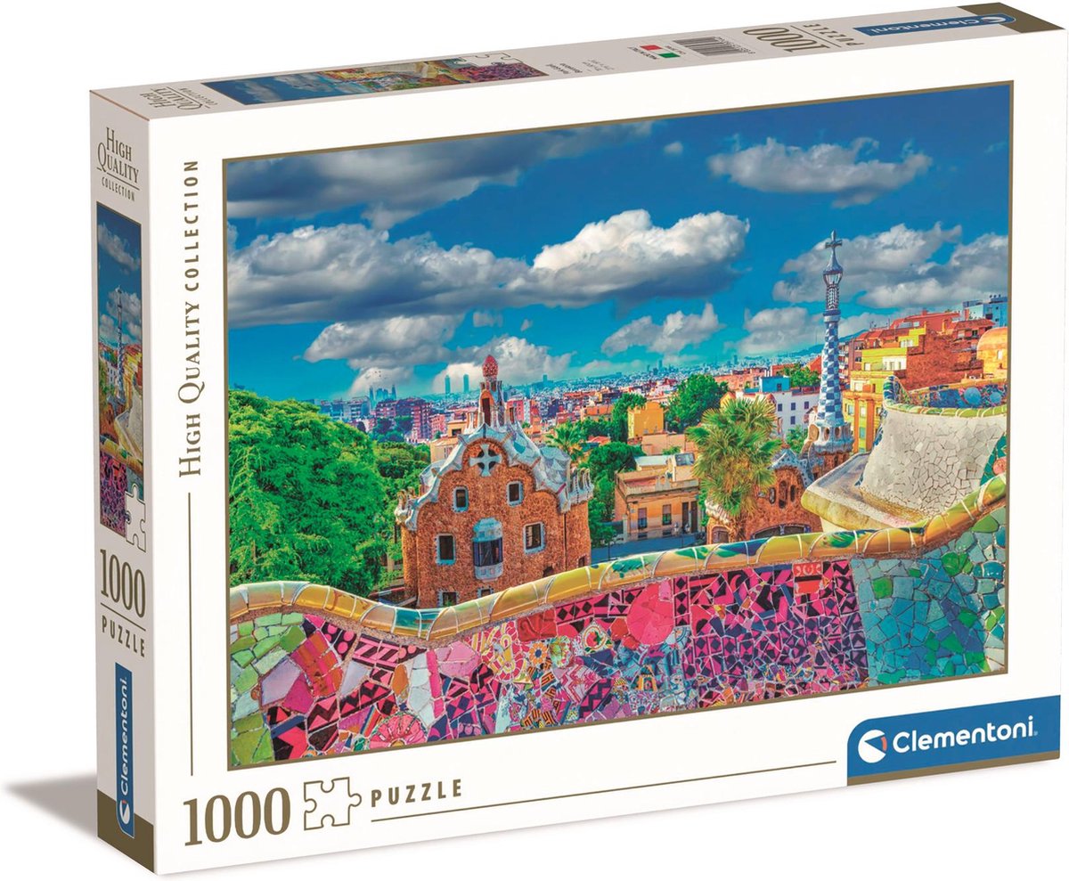 Clementoni Jigsaw Puzzle Park Guell Barcelona, 1000st.