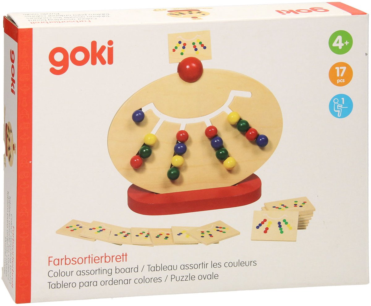 Goki-Farbsortierspiel