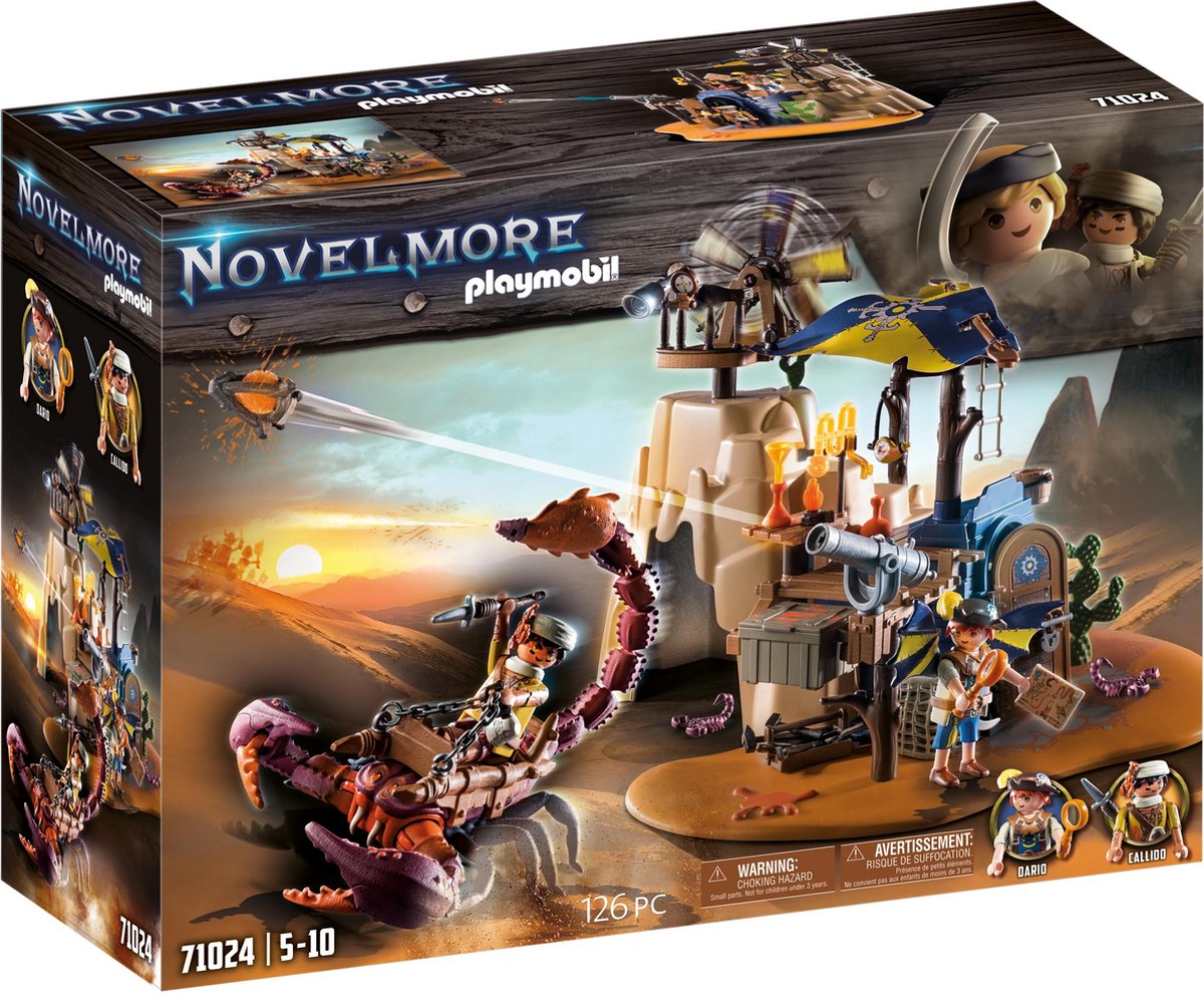 Playmobil 71024 Novelmore Sal'ahari Sands – Skorpionjagd auf dem Wrack