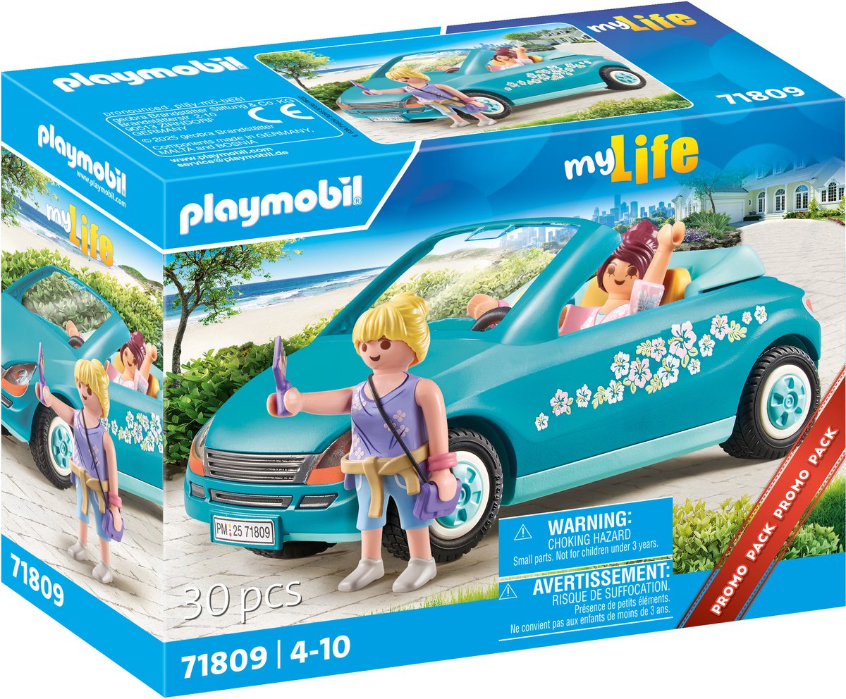 Playmobil 71809 Promo-Roadtrip mit Cabrio | 2 Stk