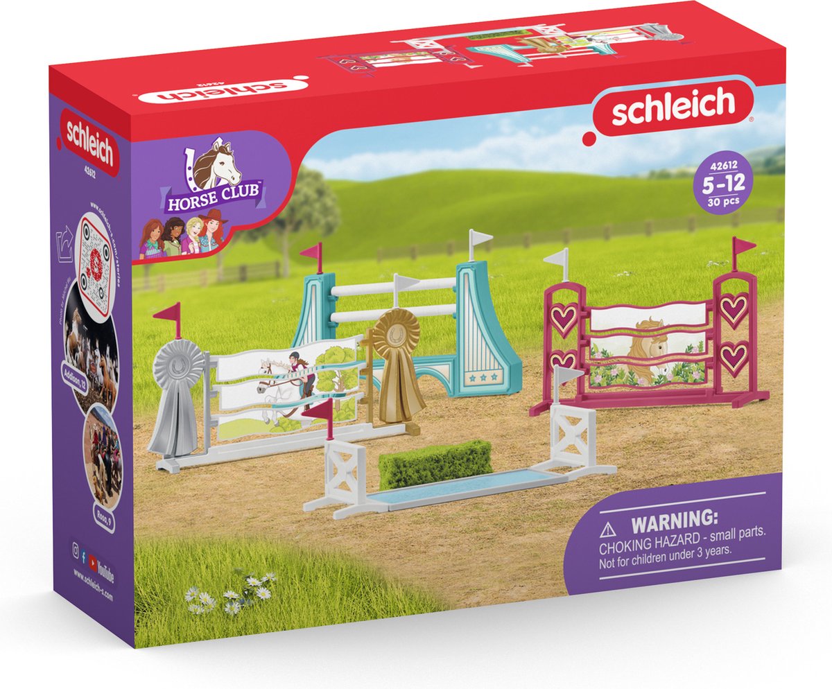 Schleich Pferdezubehör für den Hindernisparcours 42612