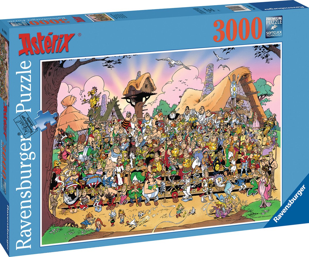 Ravensburger Puzzle Astérix Obélix – 3000 Teile – Comicfiguren.
