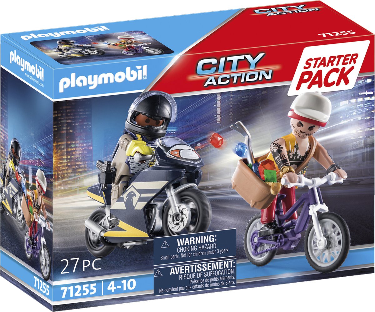 Playmobil-Starterpaket Spezialeinheit und Juwelendieb – 71255