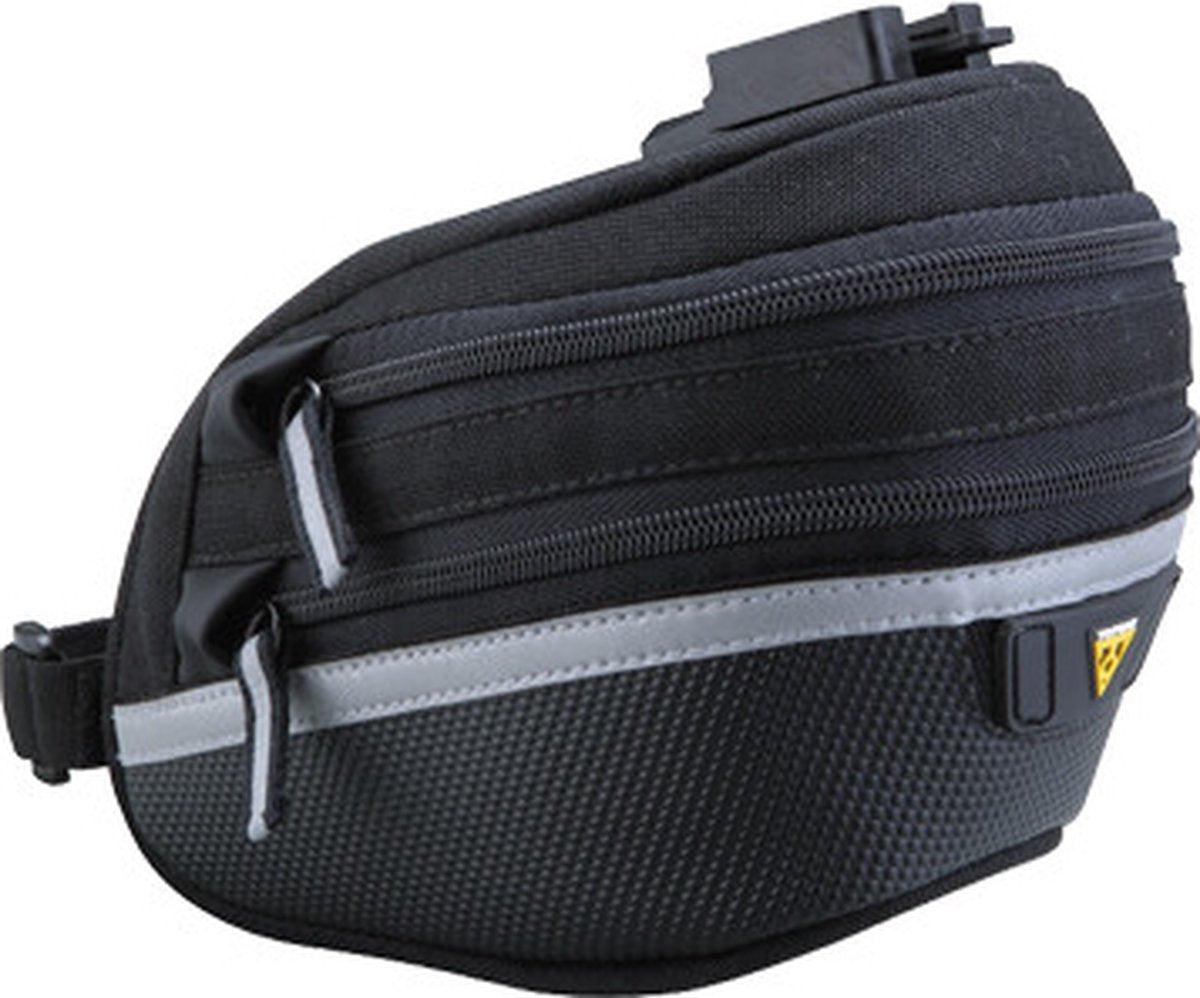 Topeak -Satteltasche WP II XS, Schwarz, Wasser -Repellent
