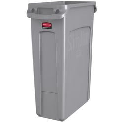 Rubbermaid prullenbak 76186376 polyethyleen grijs