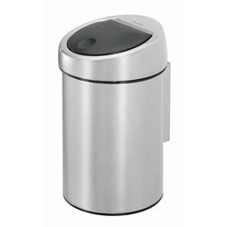 Brabantia Touch Bin Abfalleimer – 3 Liter – Badezimmer – mattierter Stahl, fingerabdrucksicher