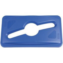 Rubbermaid deksel 76211542 polypropyleen blauw