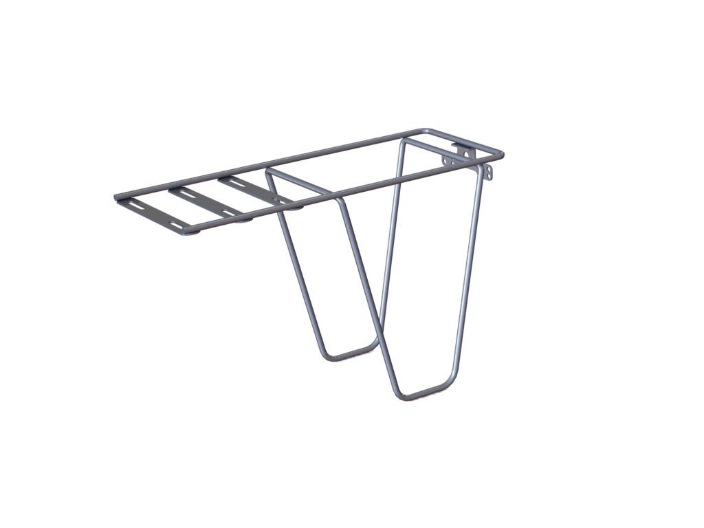Steco Carrier Extger Tas Easy-Fit-Silber