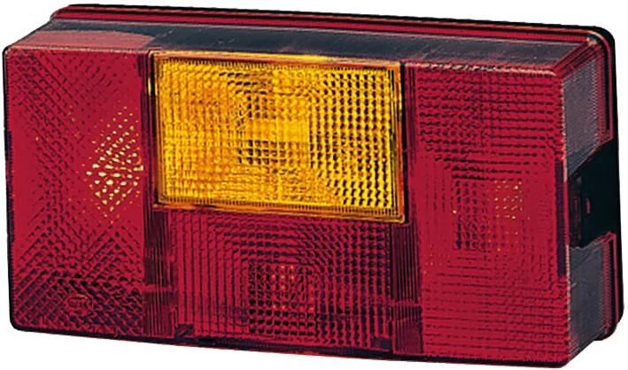 Hella Rücklicht Serie 006 040 SBBN -Leuchten re uni 108x210mm Befestigung