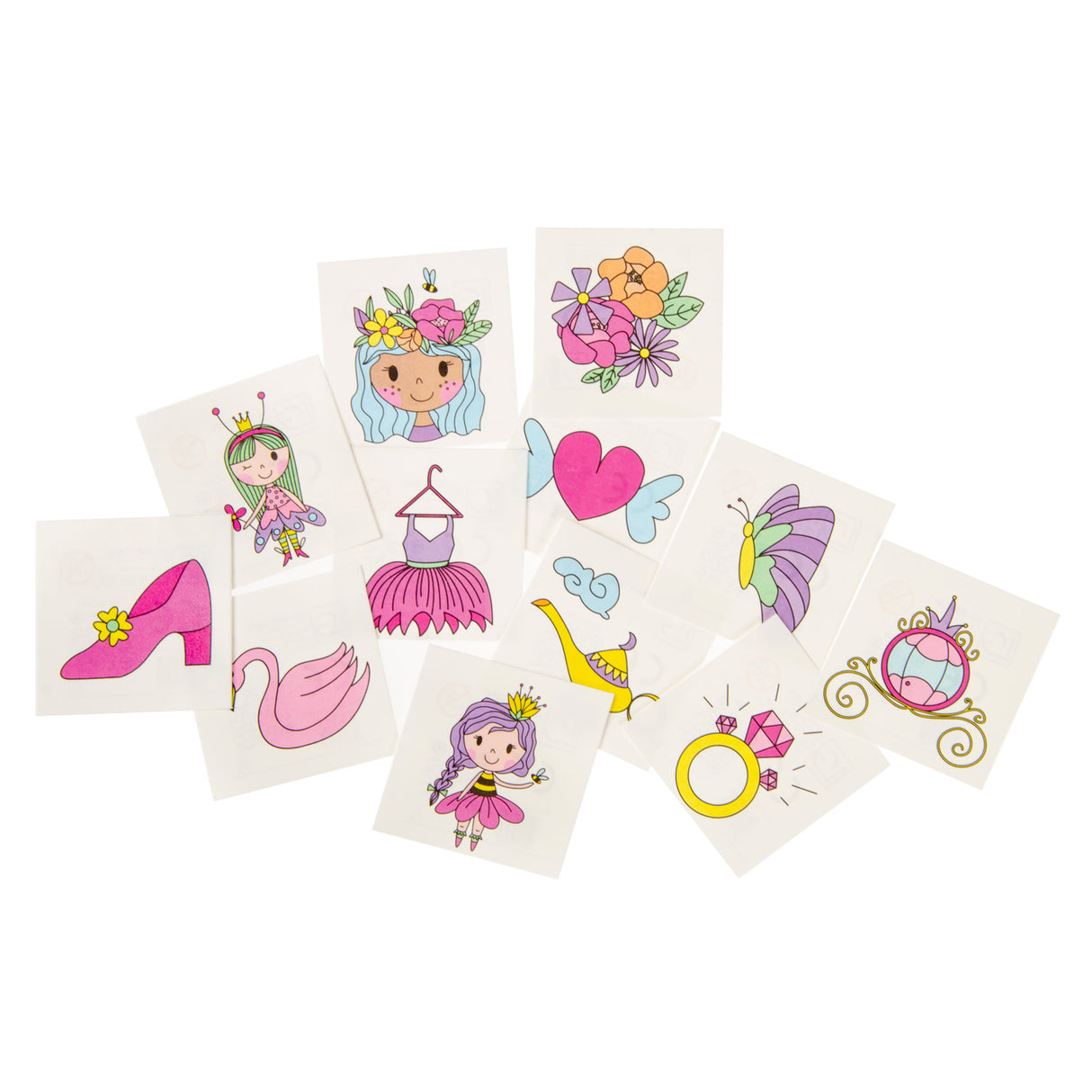 Duckiez Tattoos Prinzessin, 12 Stk.